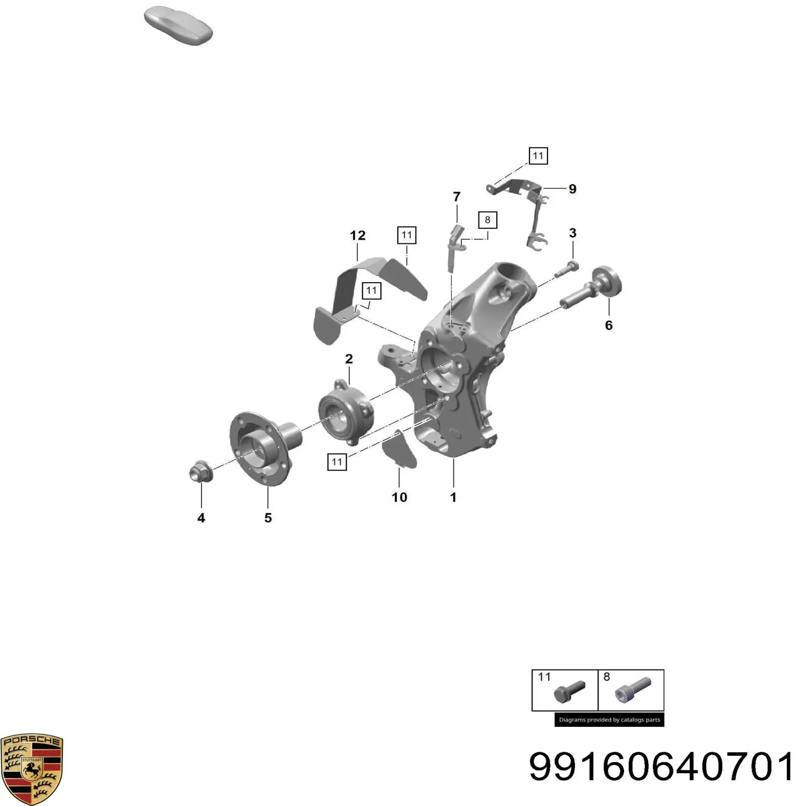  Porsche 99160640701 цена, от 76.02 USD