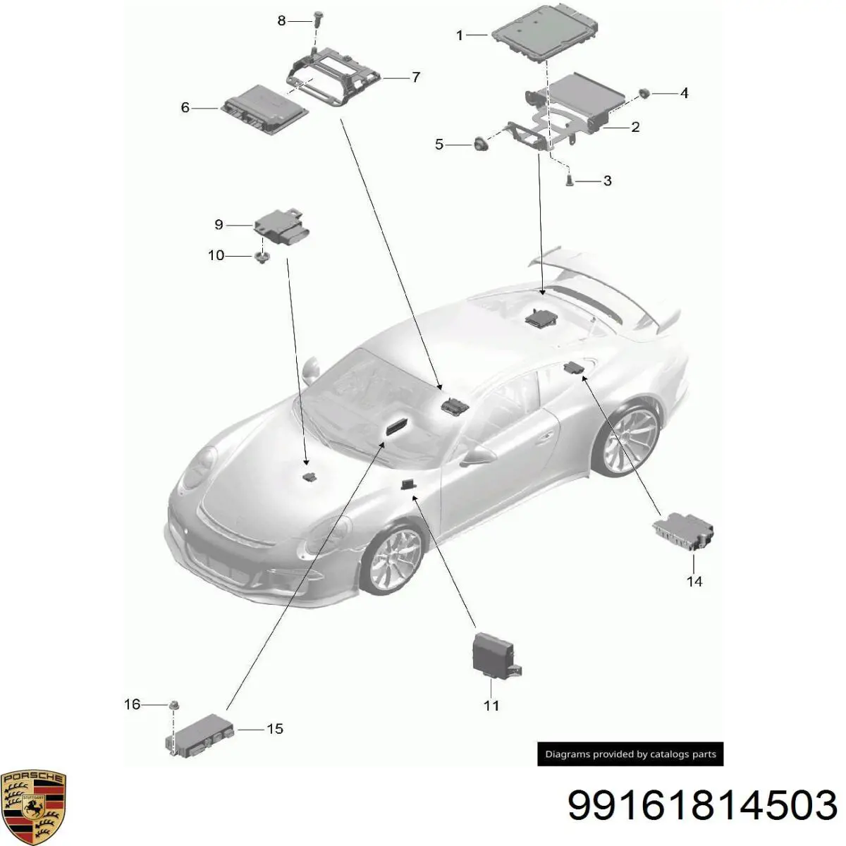  Porsche 99161814505 цена, от 1029.65 USD