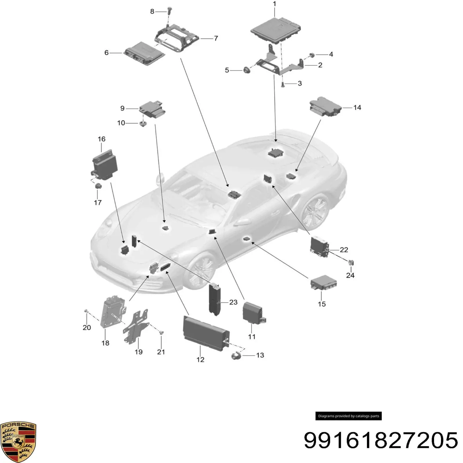  Porsche 99161827205 цена, от 972.64 USD