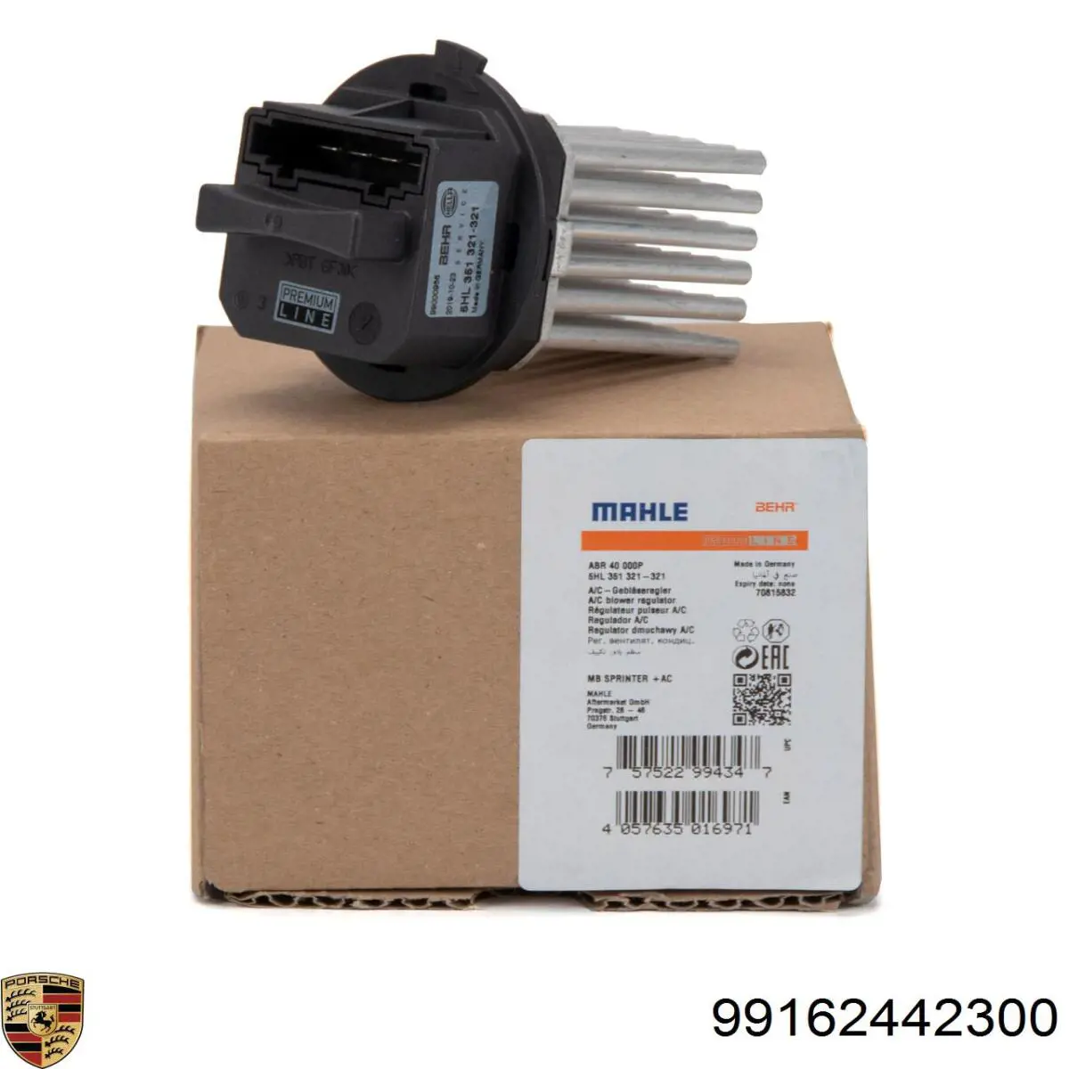 Реостат Porsche 99162442300