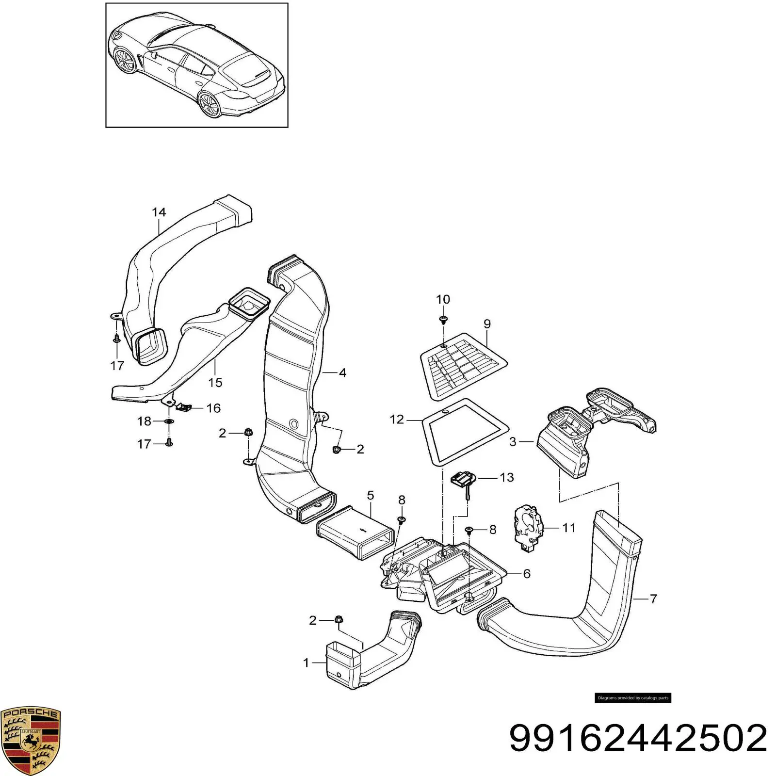  Porsche 99162442502 цена, от 5.08 USD