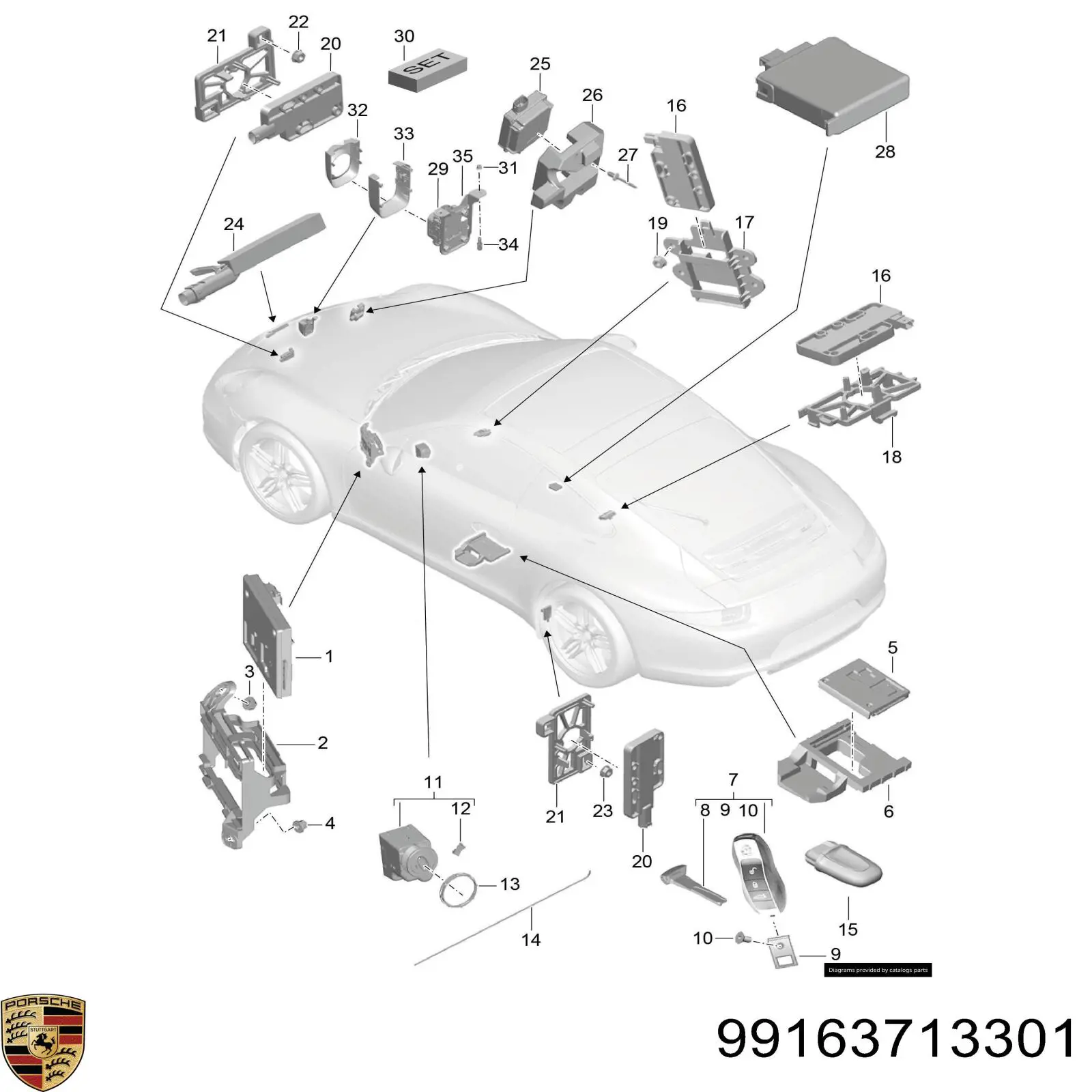  Porsche 99163713301 цена, от 201.31 USD