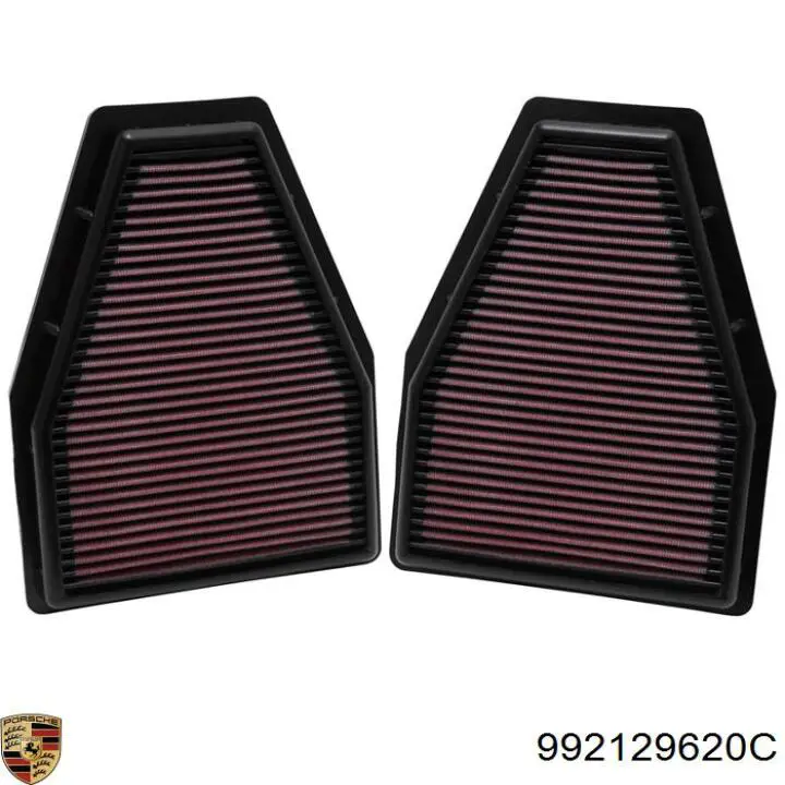 Элемент воздушного фильтра Porsche 992129620C цена, от 122.89 USD