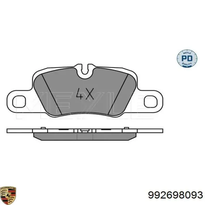  Porsche 992698093 цена, от 443.35 USD
