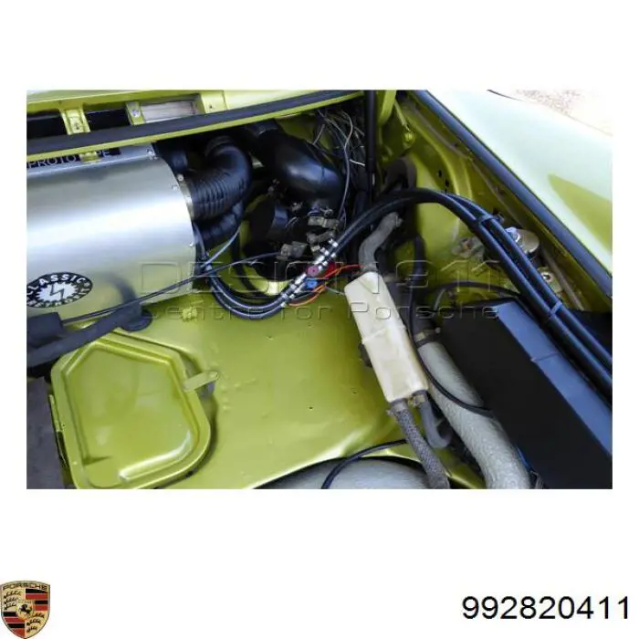 Купить 992820411 Porsche Радиатор системы охлаждения кондиционера