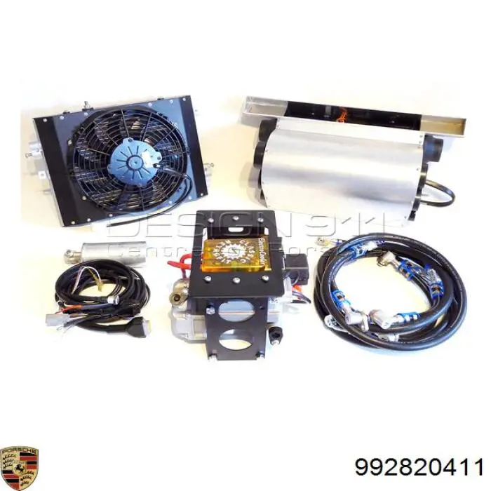 Радиатор кондиционера 992820411 Porsche