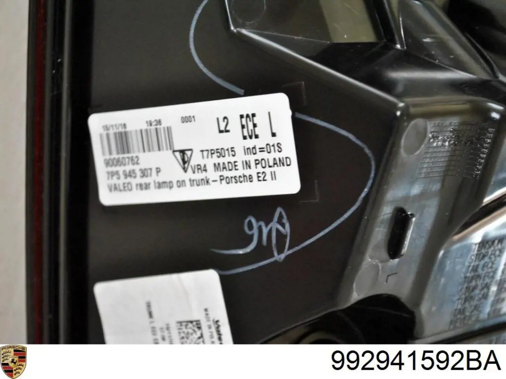 992941592BA Porsche 