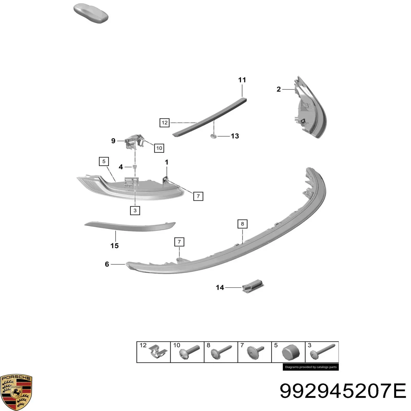 992945207E Porsche 