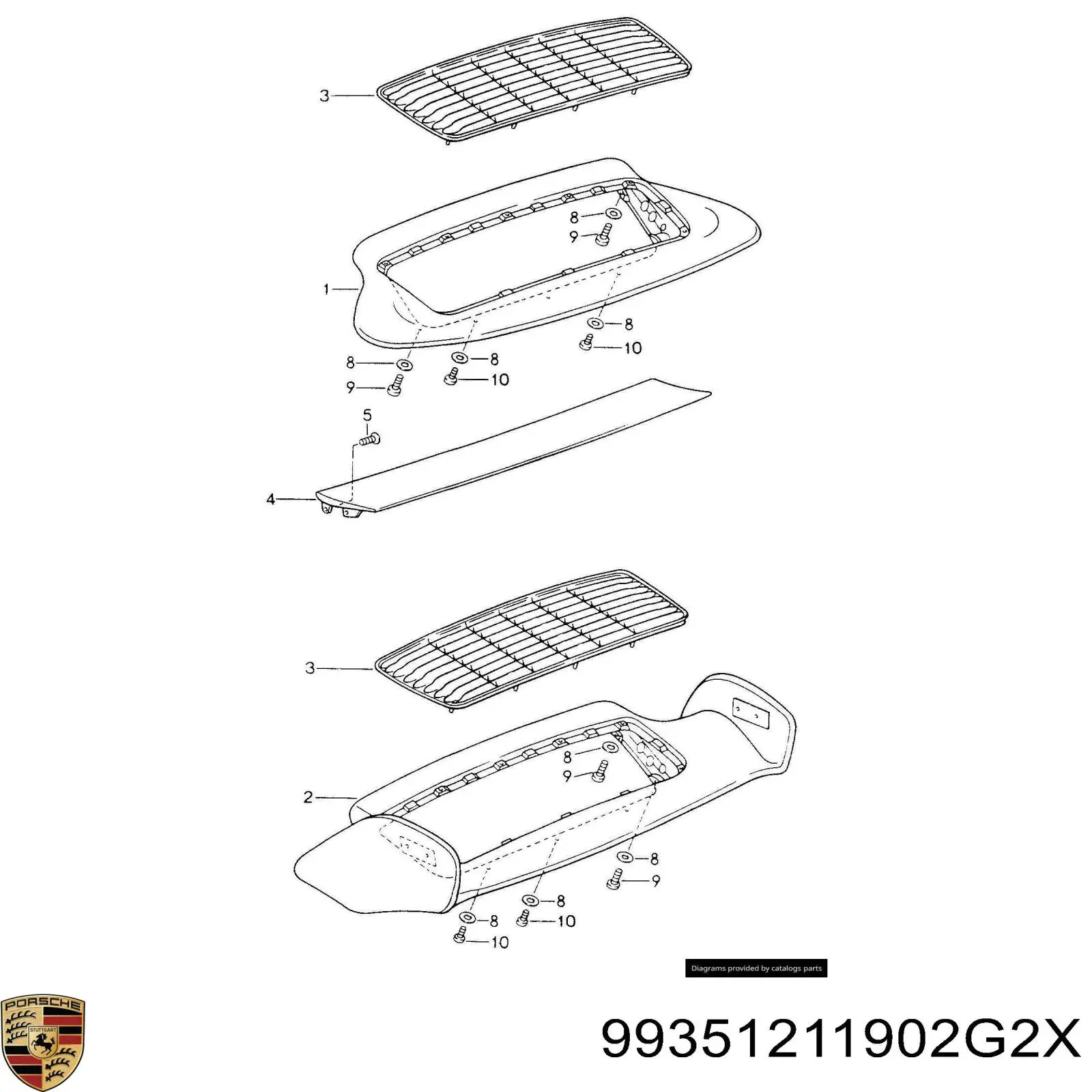 99351211902G2X Porsche 