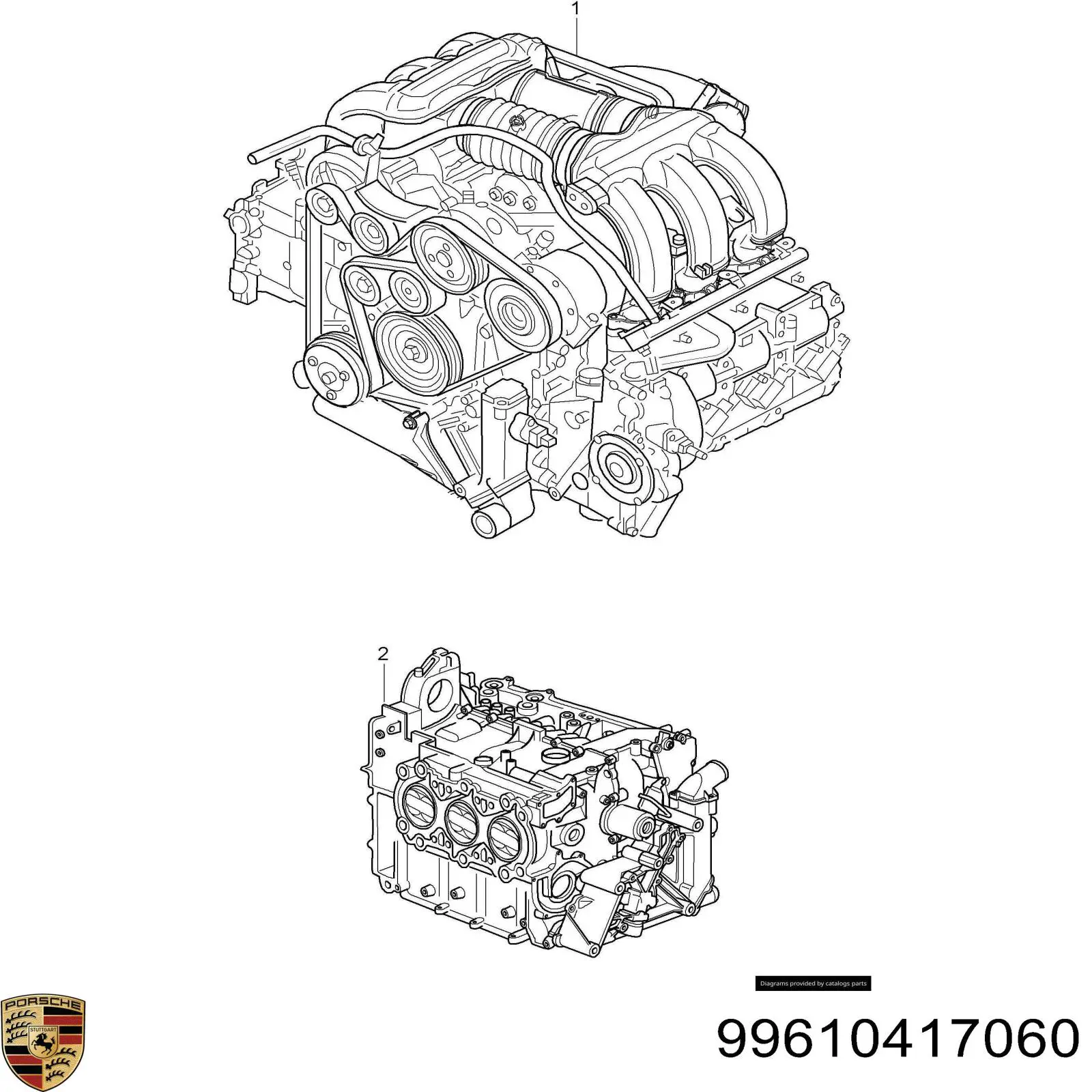 Прокладка головки блока на Porsche Boxster  987