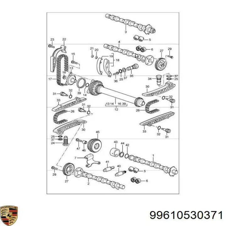 99610530371 Porsche 
