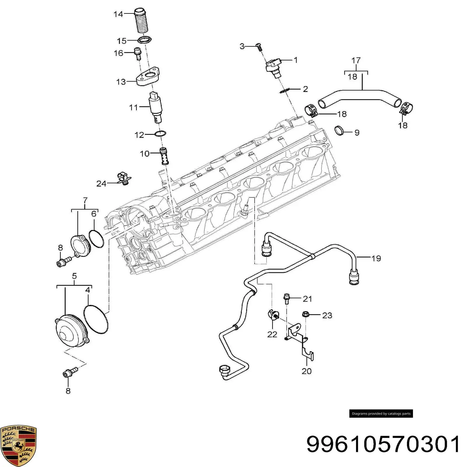  Porsche 99610570301 цена, от 93.25 USD