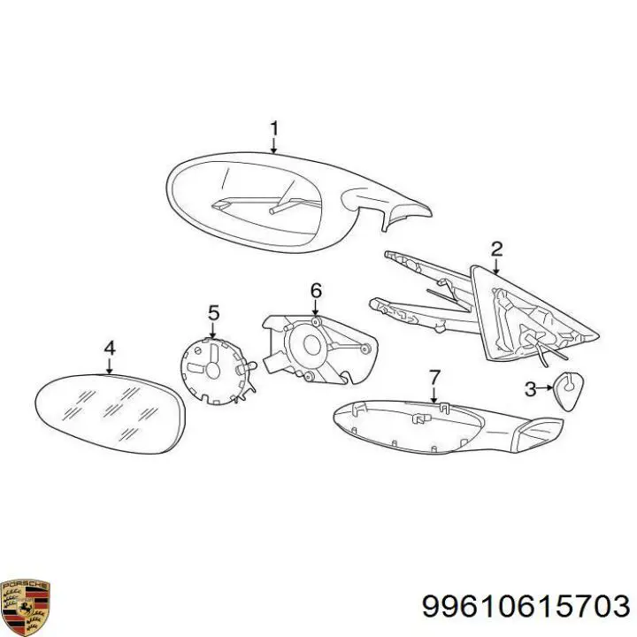  99610615703 Porsche