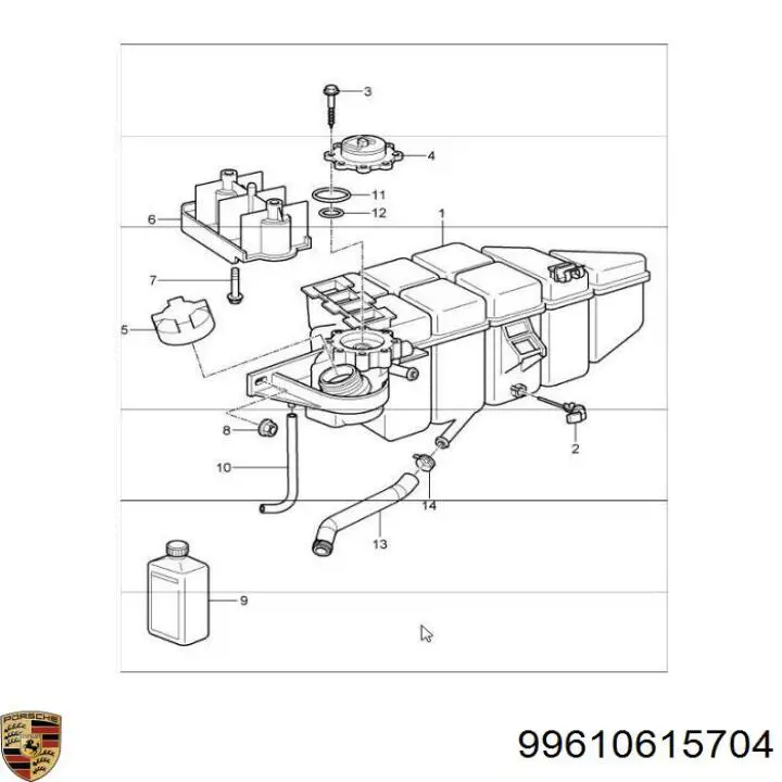  99610615702 Porsche