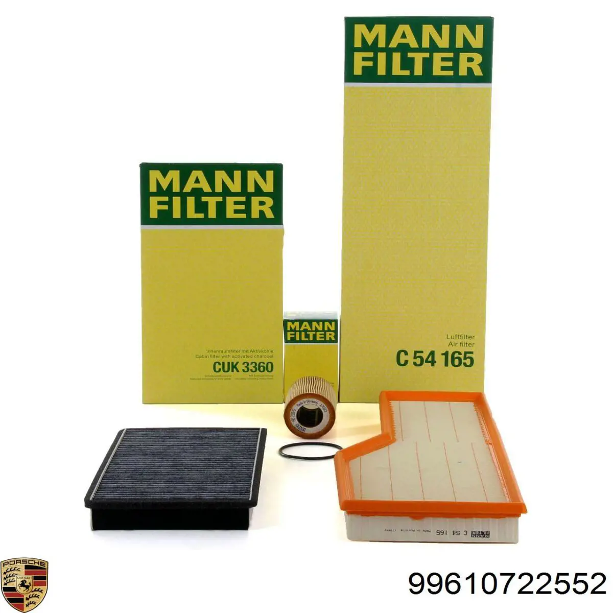 Масляный фильтр 99610722552 Porsche