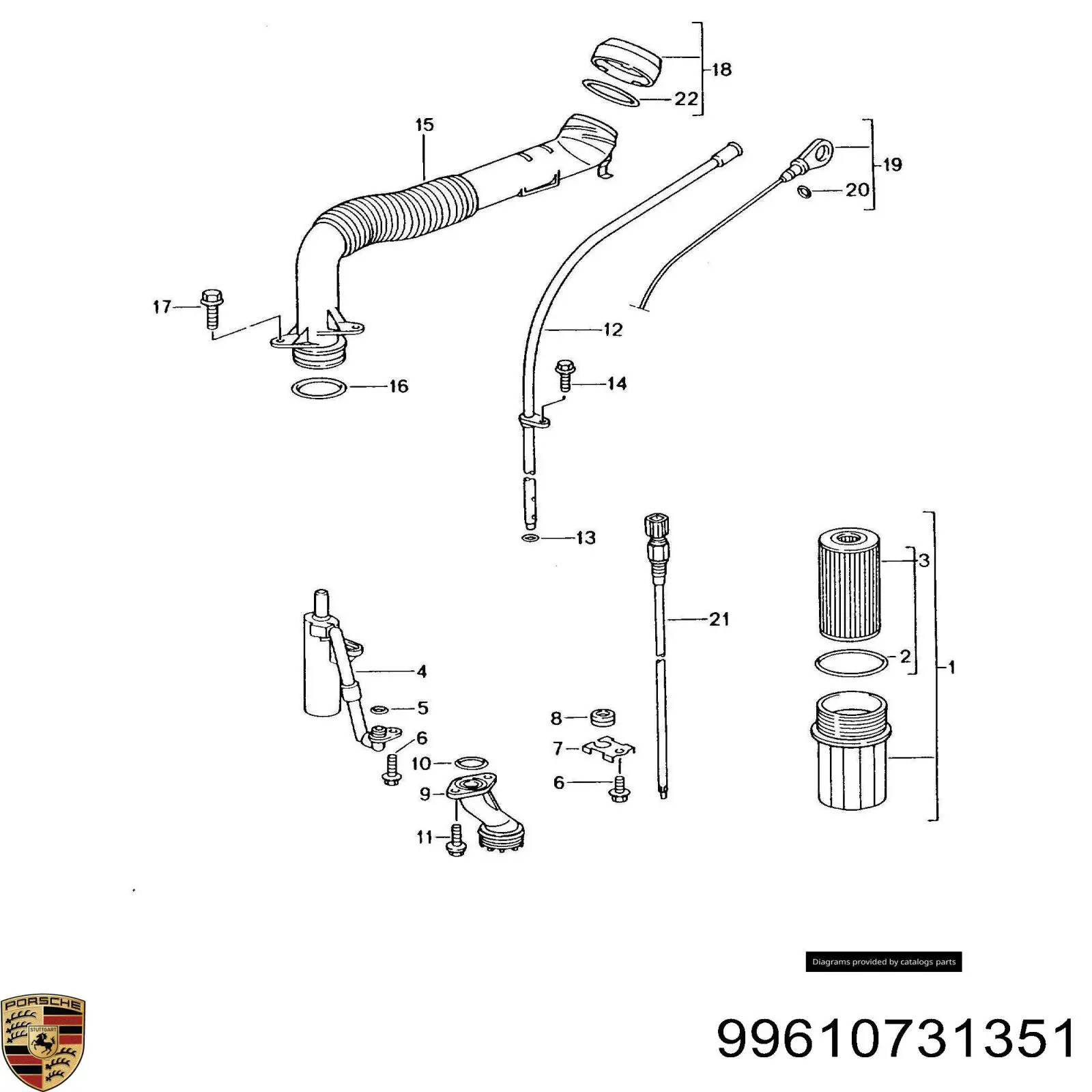 Купить 99610731351 Porsche 