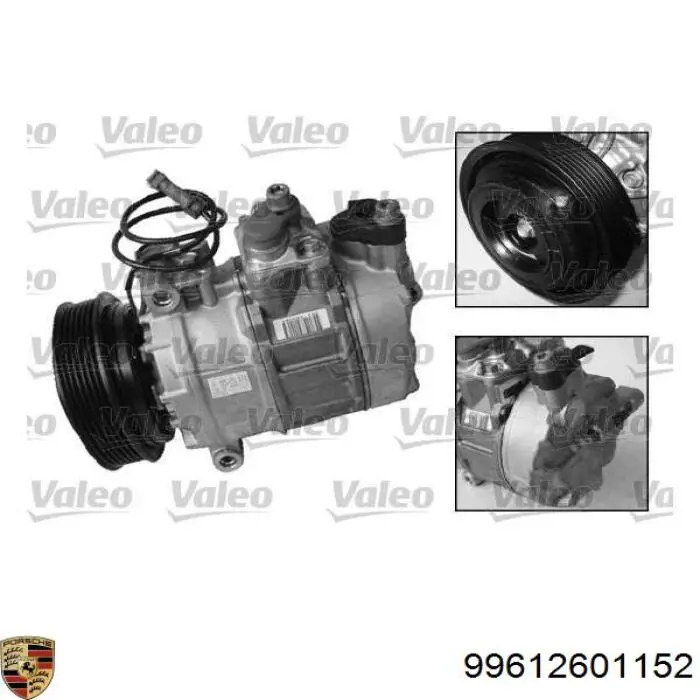 Купить 99612601152 Porsche Компрессор климатической установки