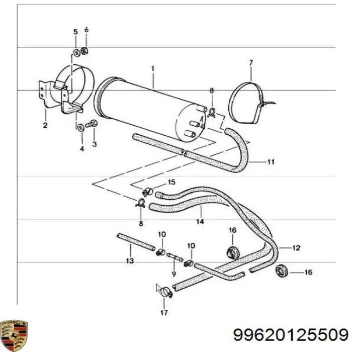  Porsche 99620125509