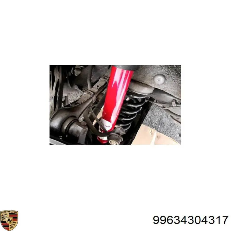 Купить 99634304317 Porsche Амортизатор передней подвески