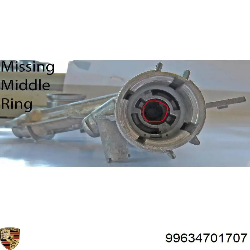 Купить 99634701707 Porsche Концевой выключатель замка зажигания