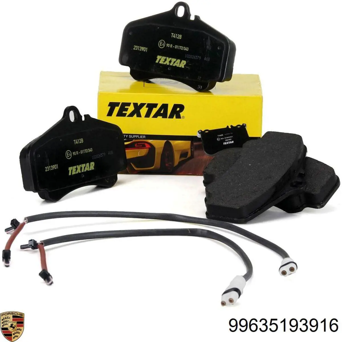 Передние тормозные колодки 99635193916 Porsche