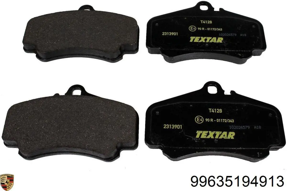 Колодки Porsche 99635194913 цена, от 66.31 USD