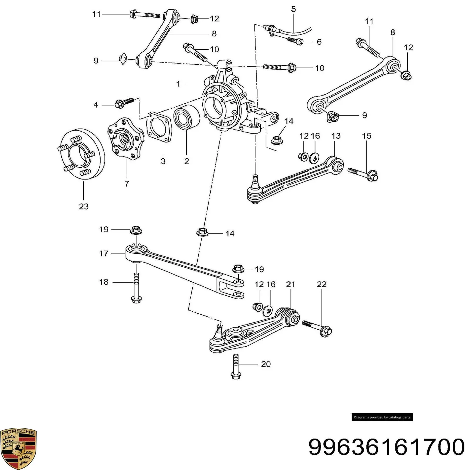 Купить 99636161700 Porsche 