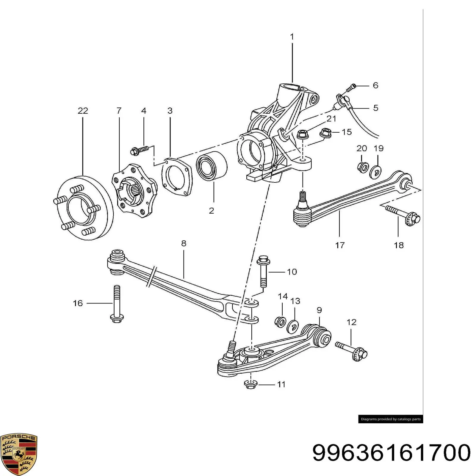99636161700 Porsche 