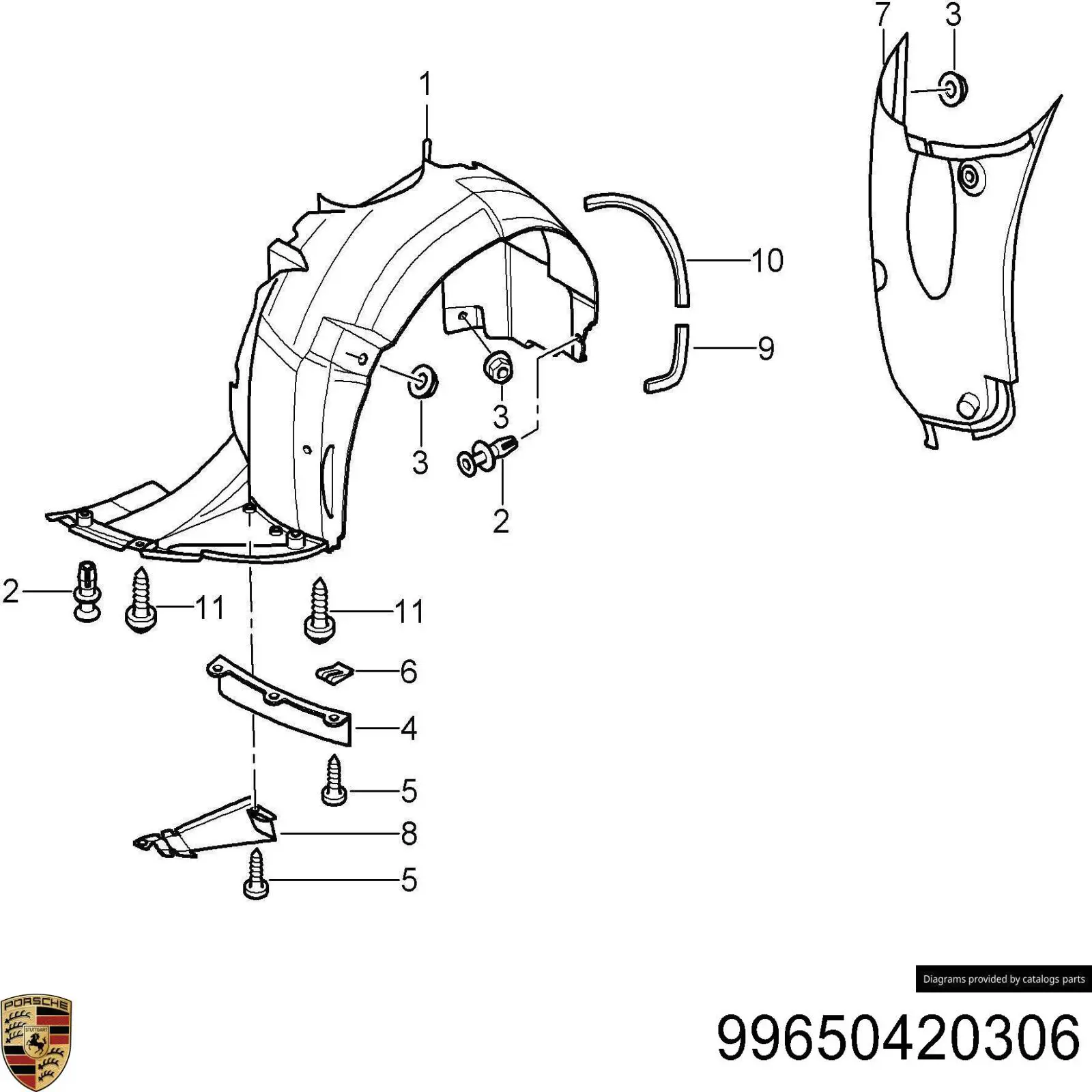 Купить 99650420306 Porsche 