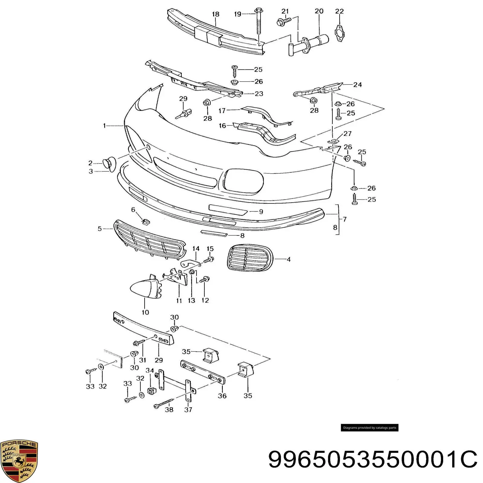 9965053550001C Porsche 