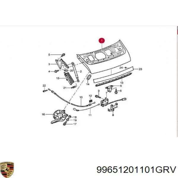 99651201101GRV Porsche 