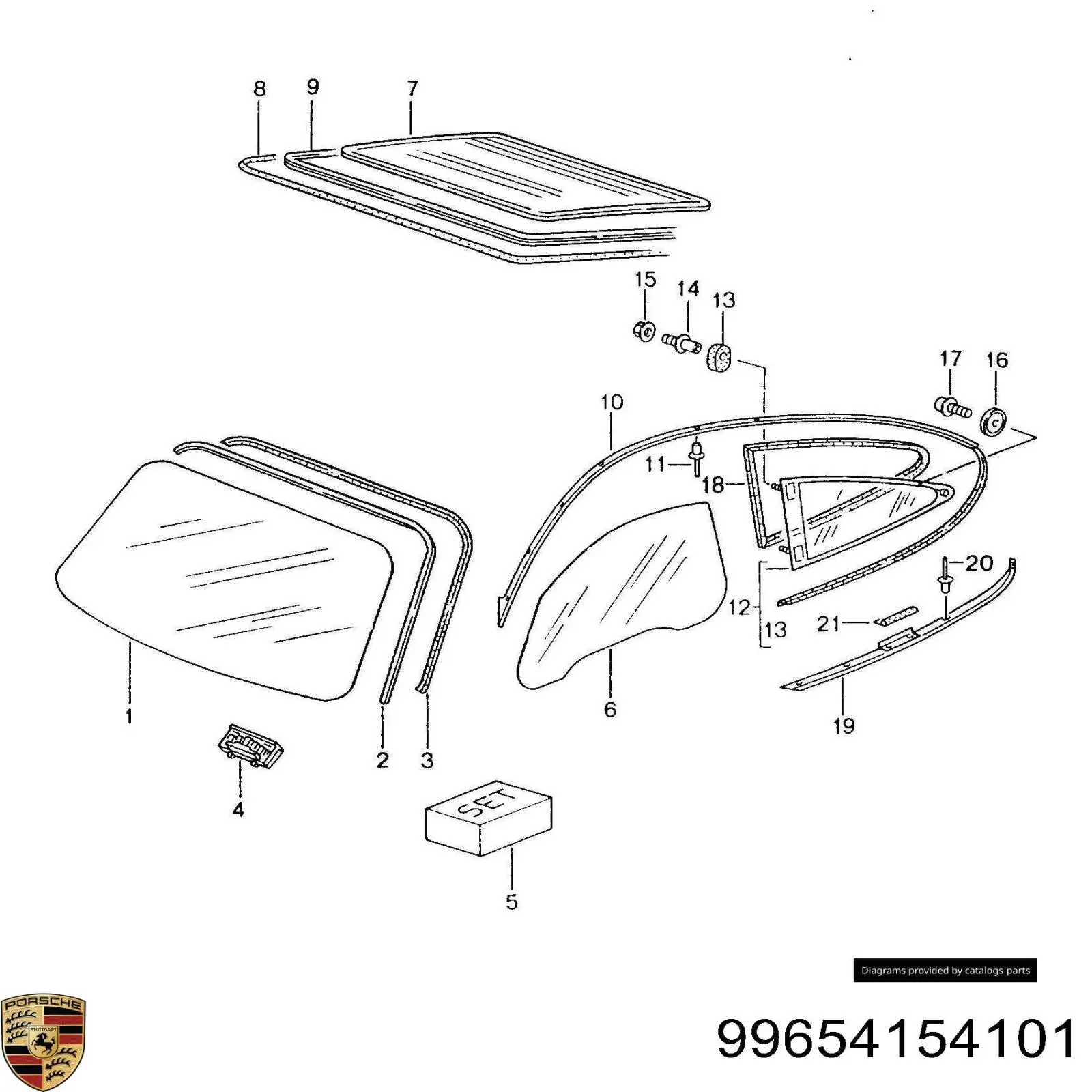 99654154101 Porsche 