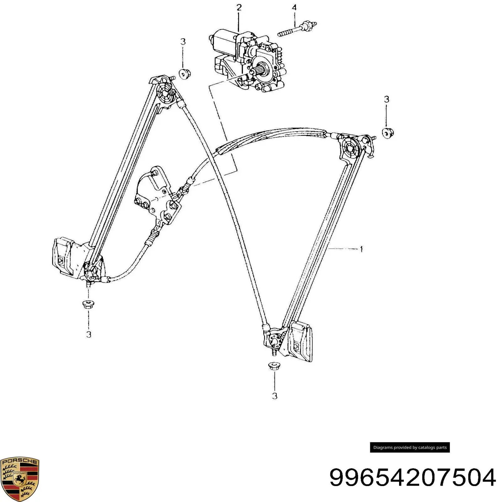 Стеклоподъемник передней левой двери 851494 VALEO