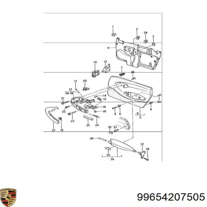 Купить 99654207505 Porsche 