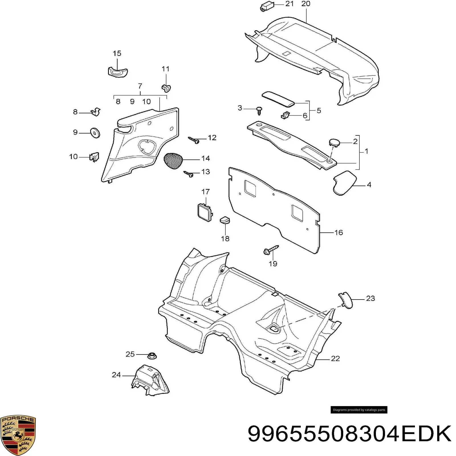  Porsche 99655508304EDK цена, от 3344.36 USD