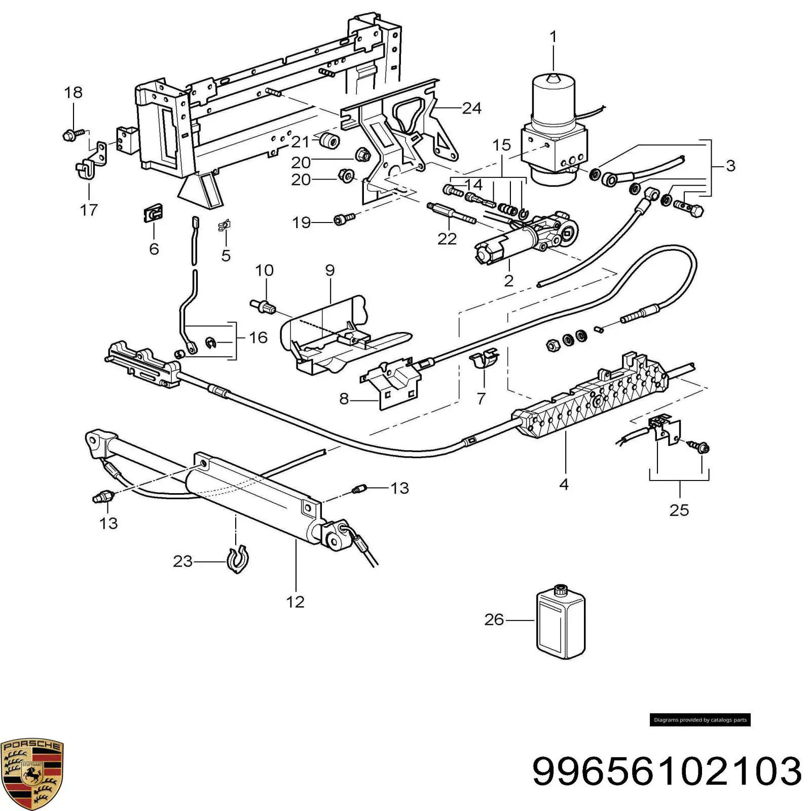 Купить 99656102103 Porsche 