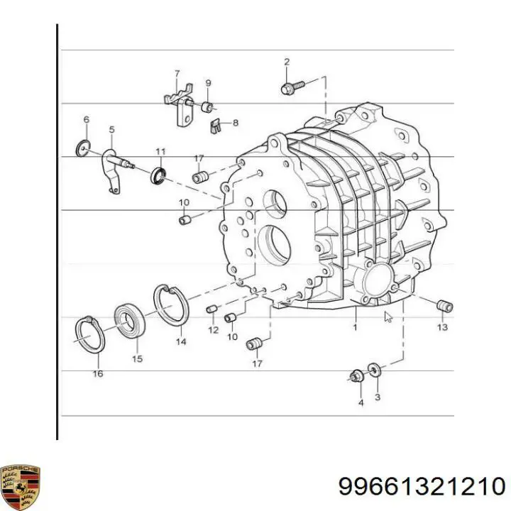 Купить 99661321210 Porsche 