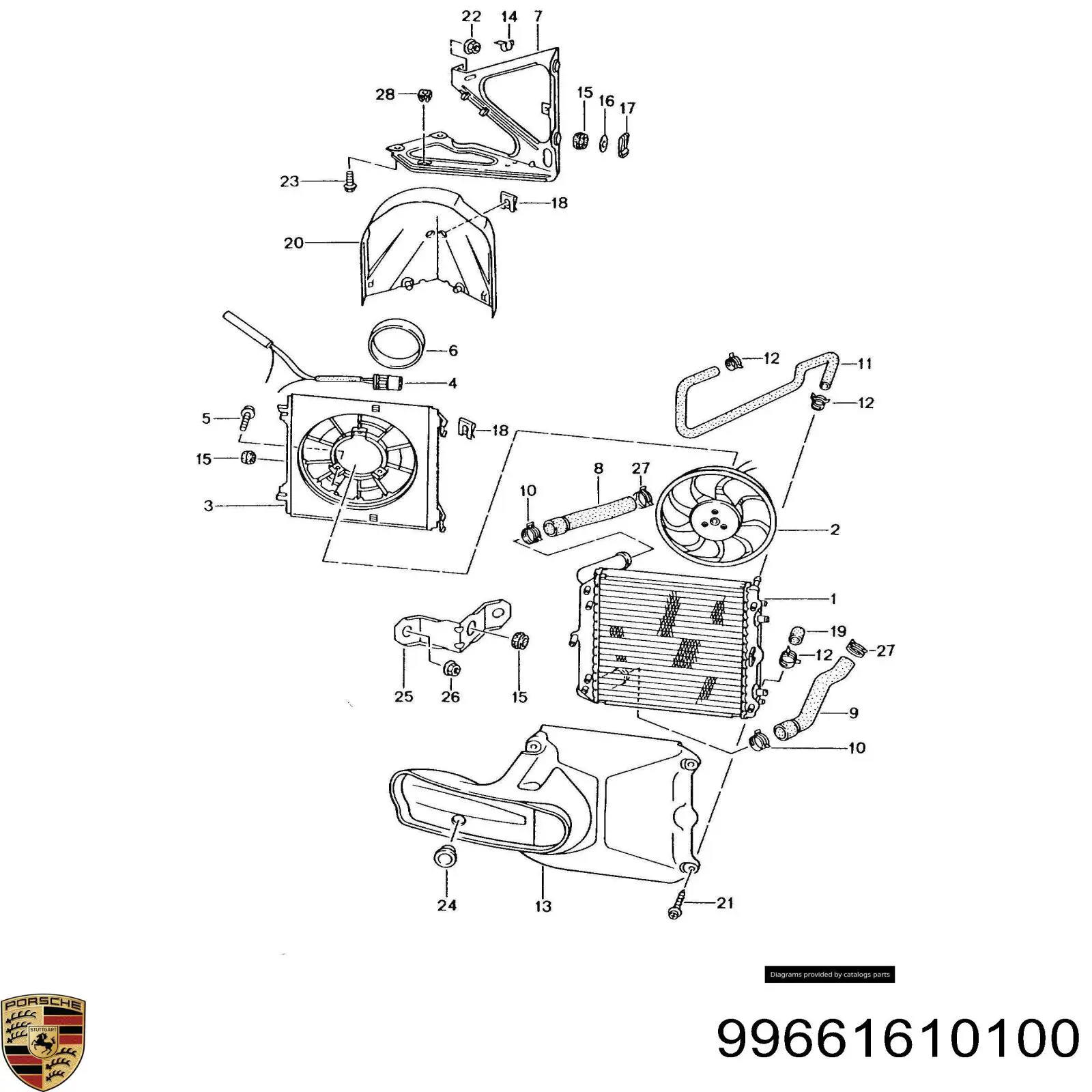  99661610100 Porsche