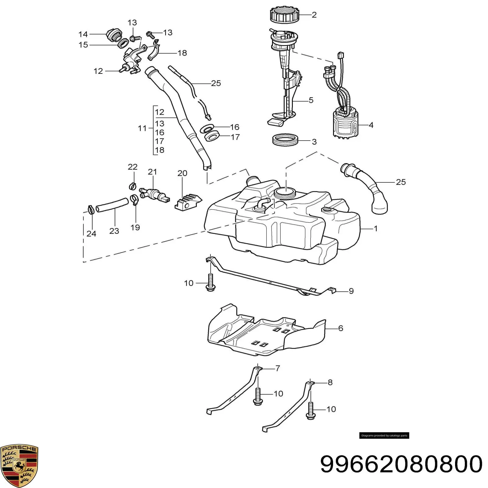 99662080800 Porsche 