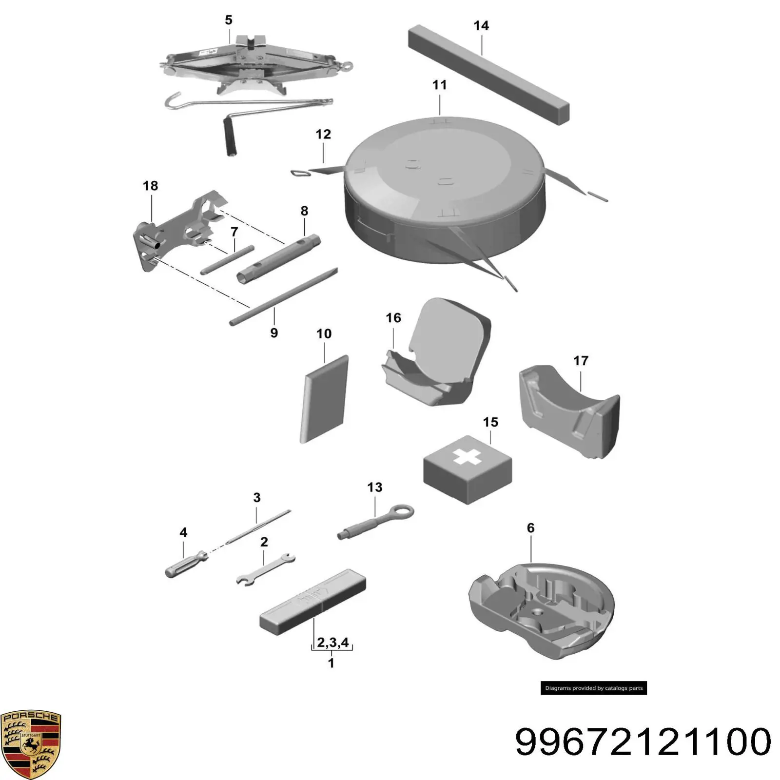99672121100 Porsche 