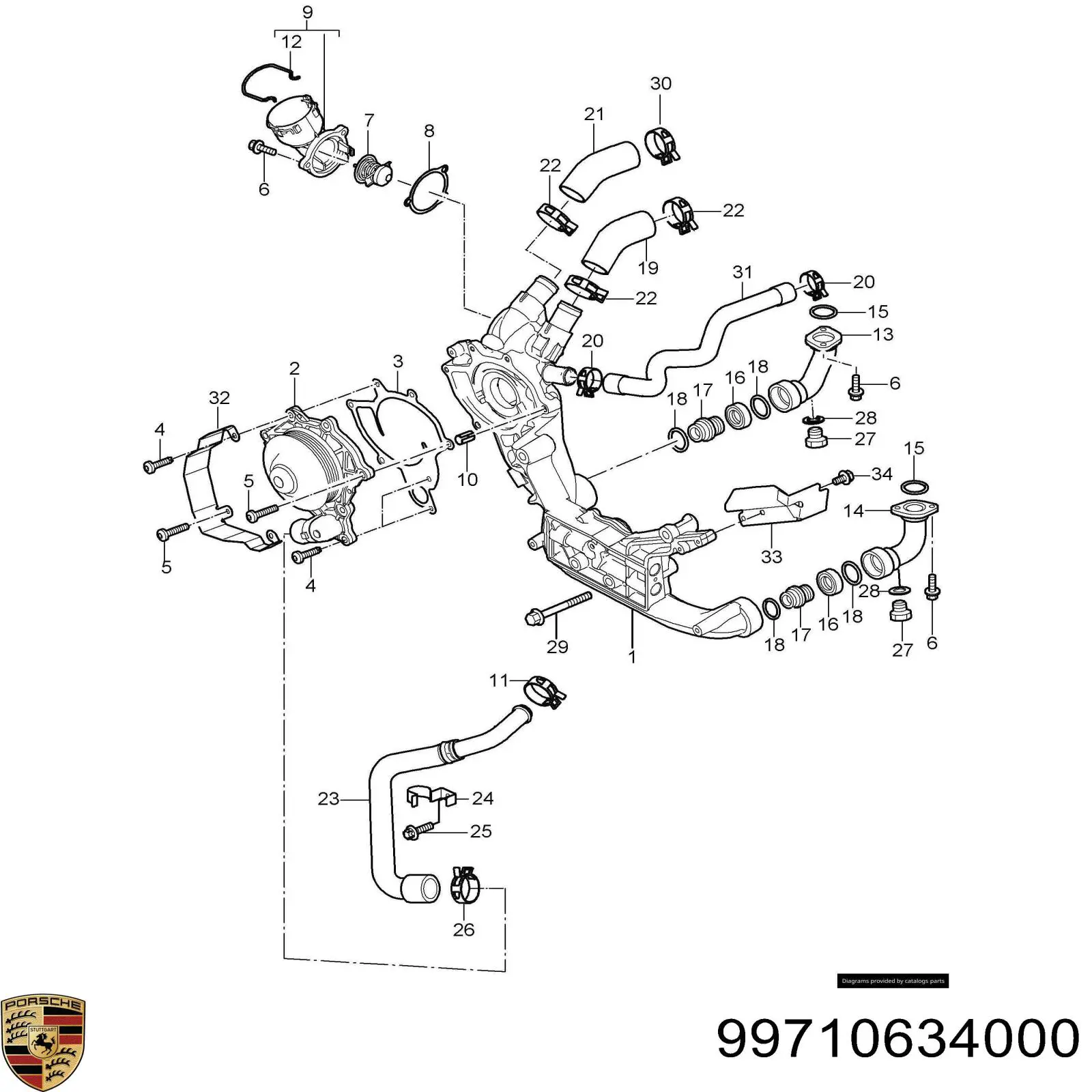  99710634000 Porsche