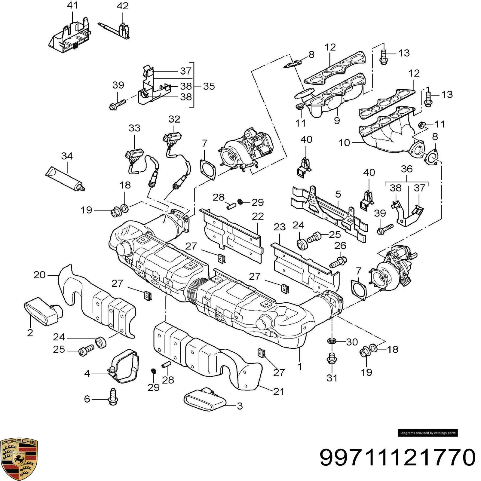Купить 99711121770 Porsche 