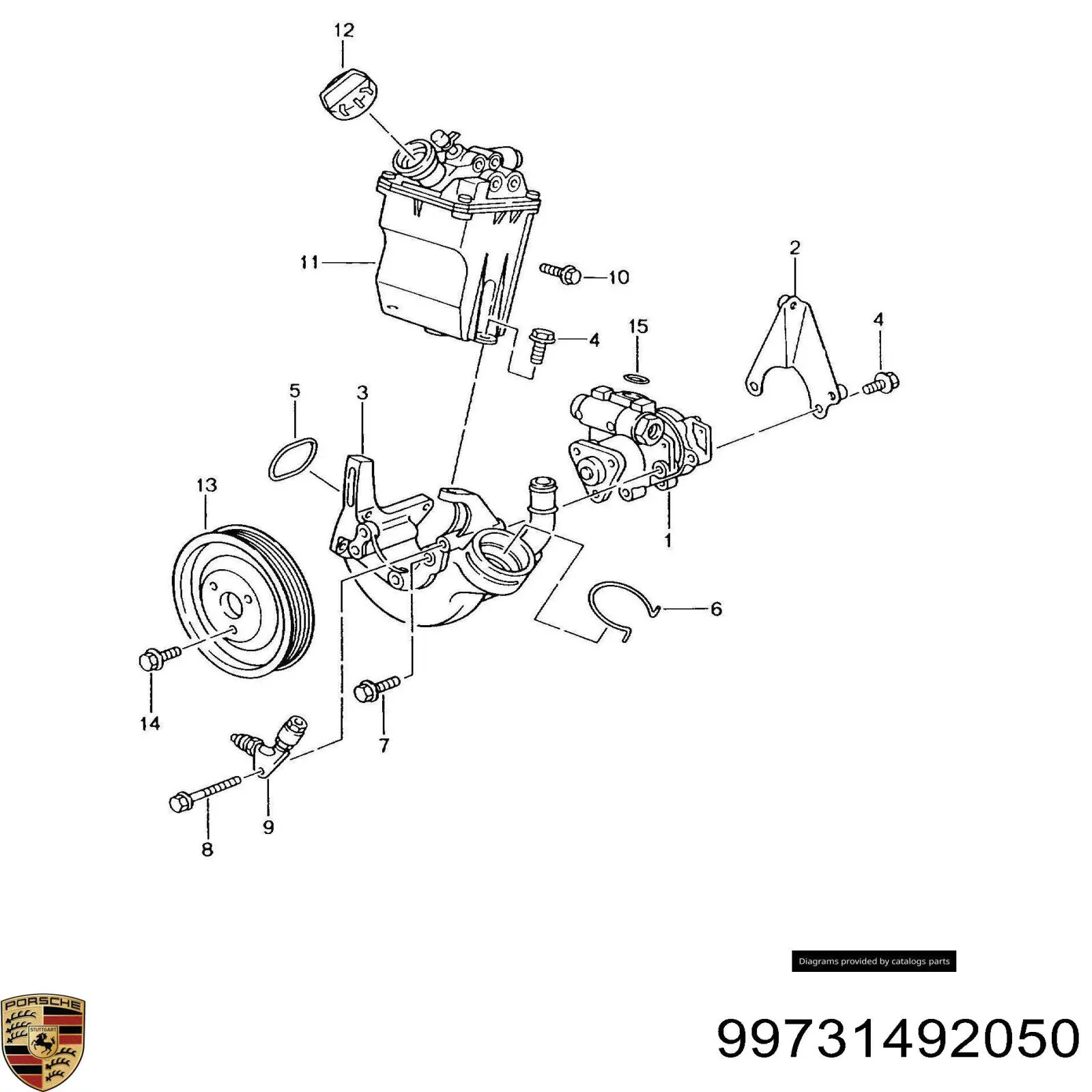  Porsche 99731492050 цена, от 1357.20 USD