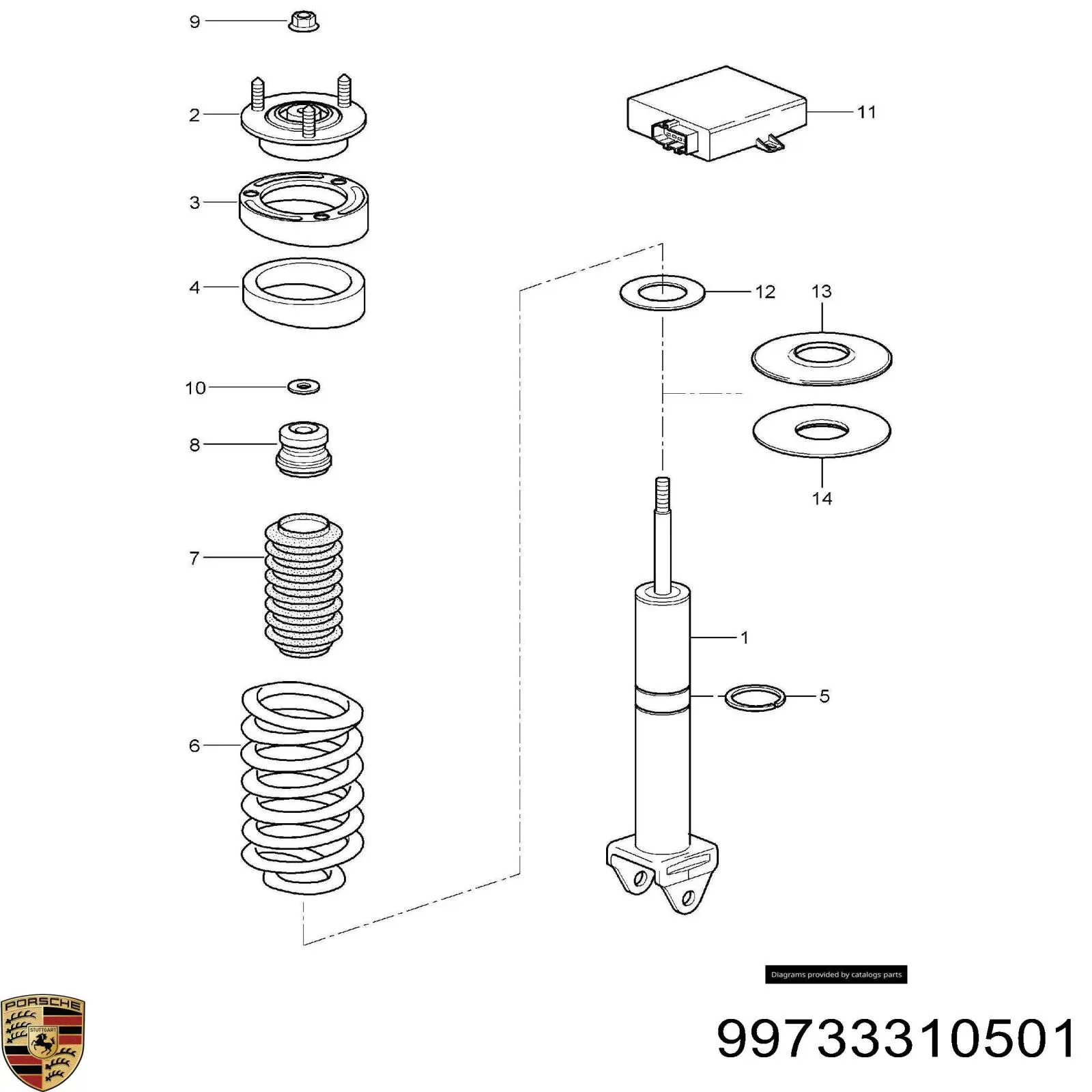 99733310501 Porsche 