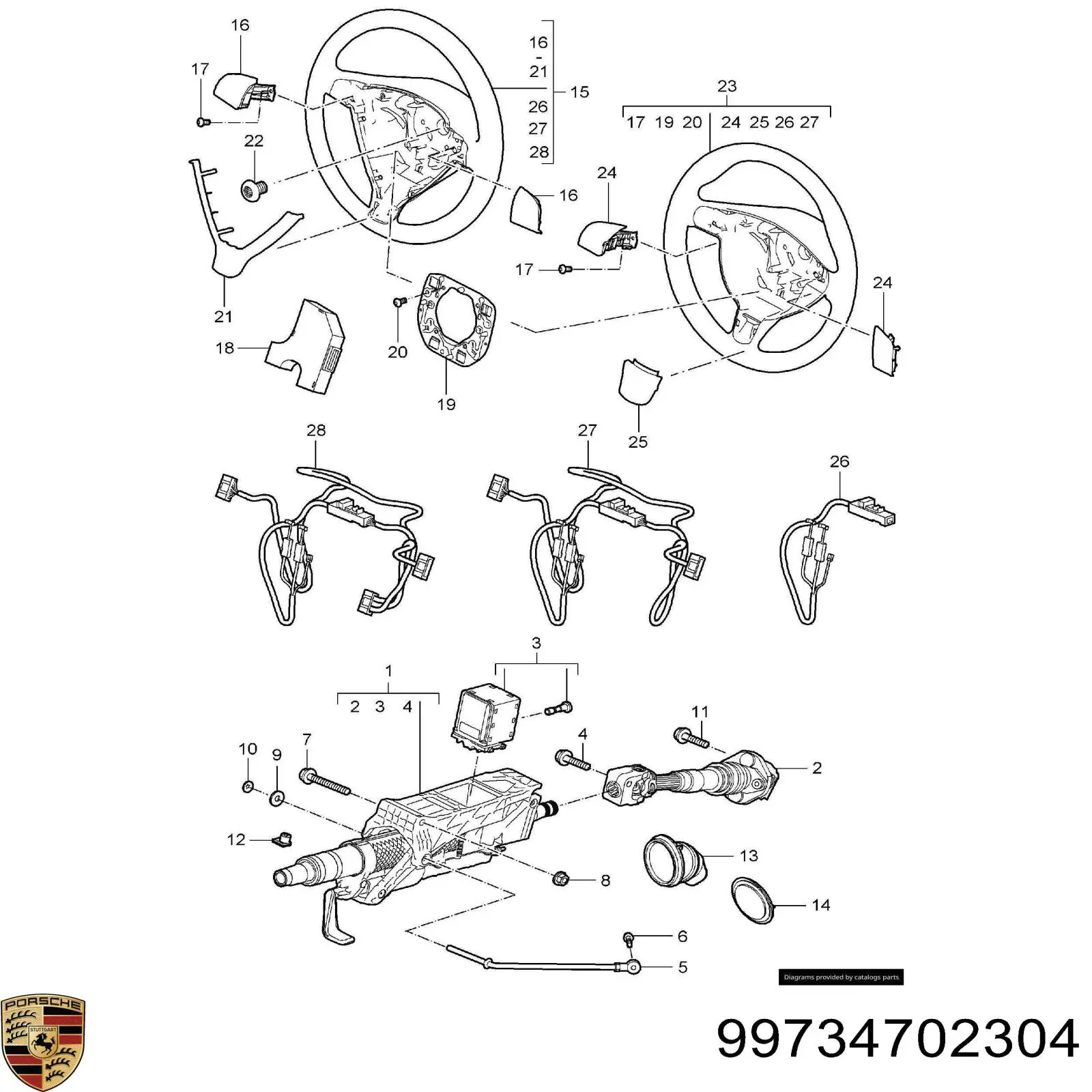 99734702304 Porsche 