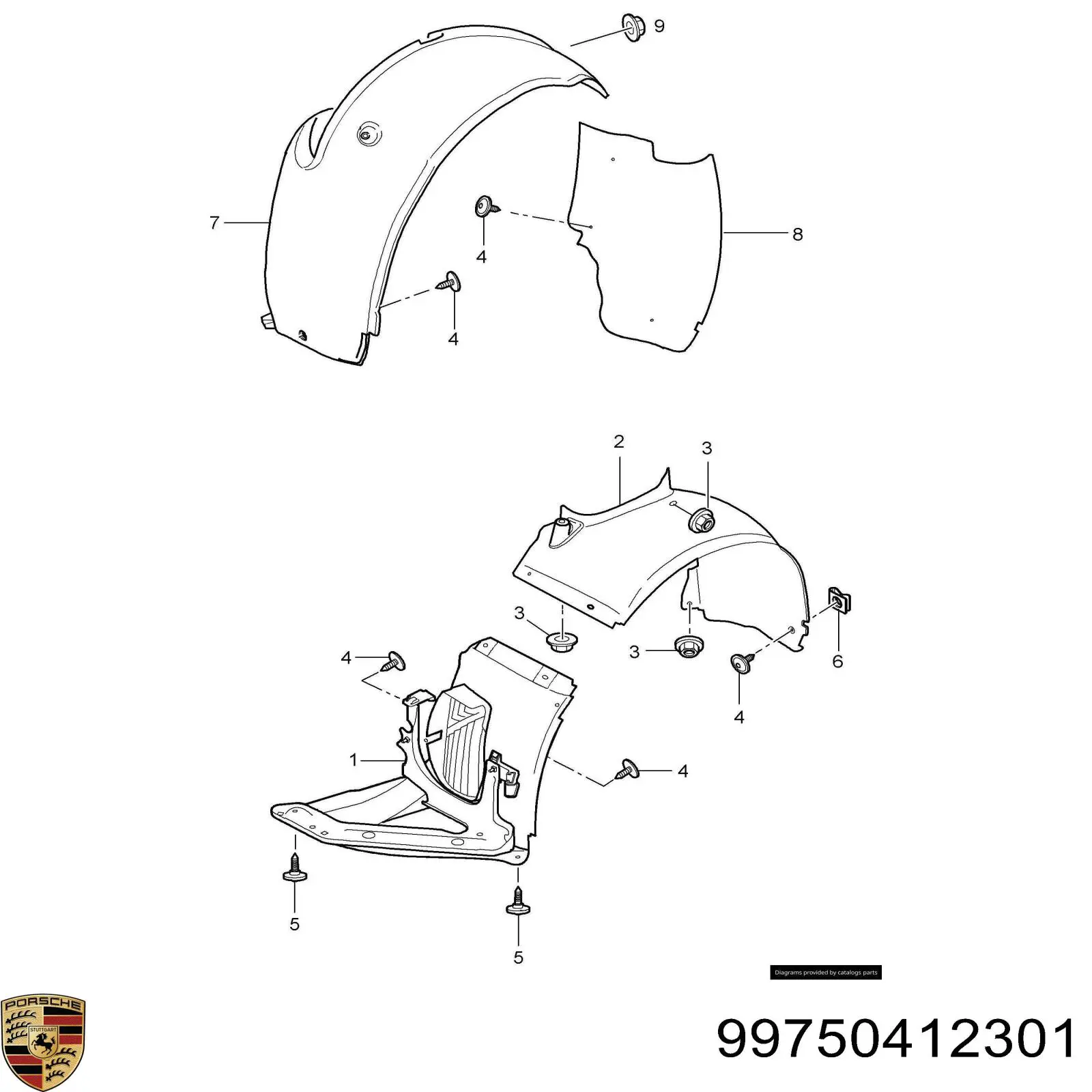 99750412301 Porsche 