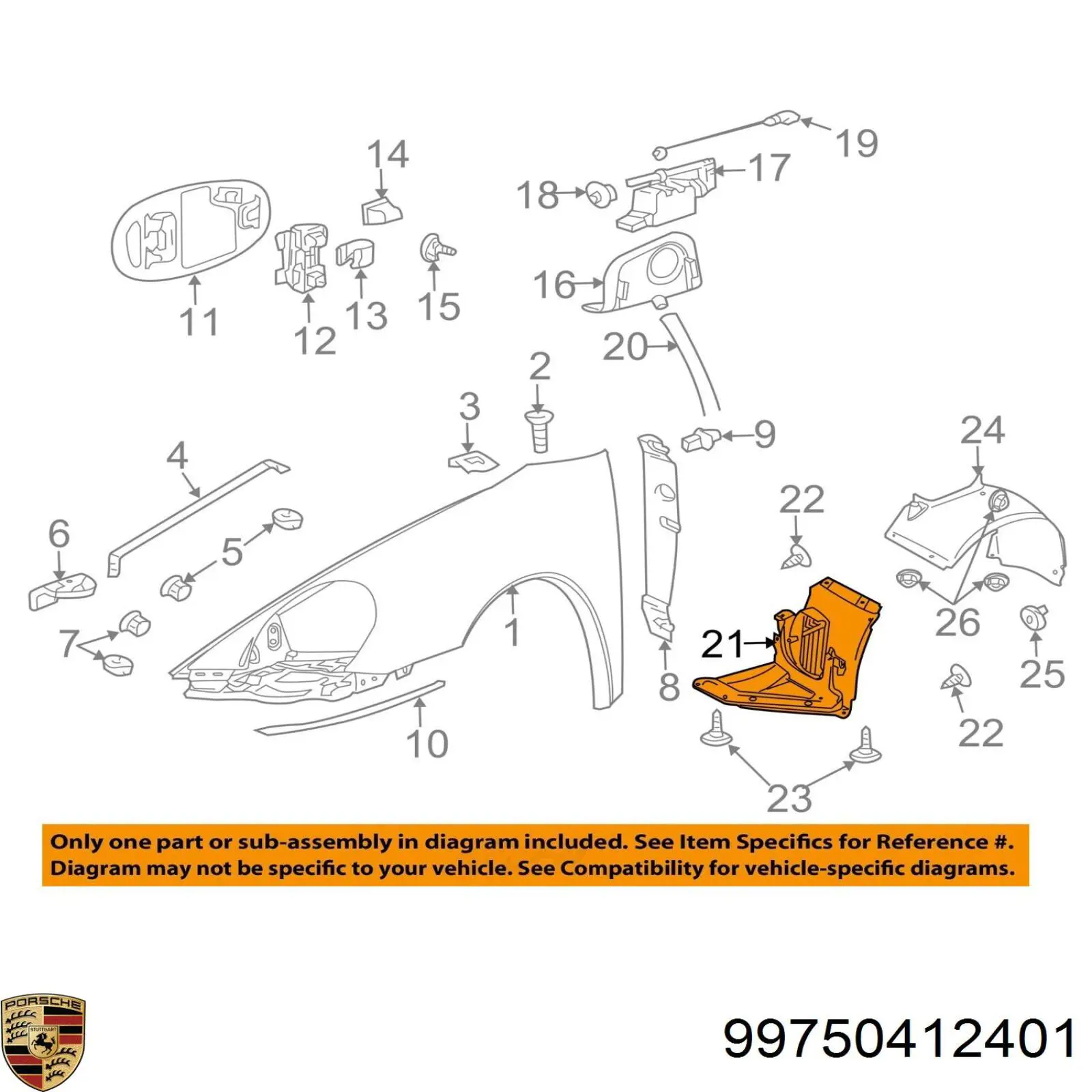 Porsche 99750412401 цена, от 233.50 USD