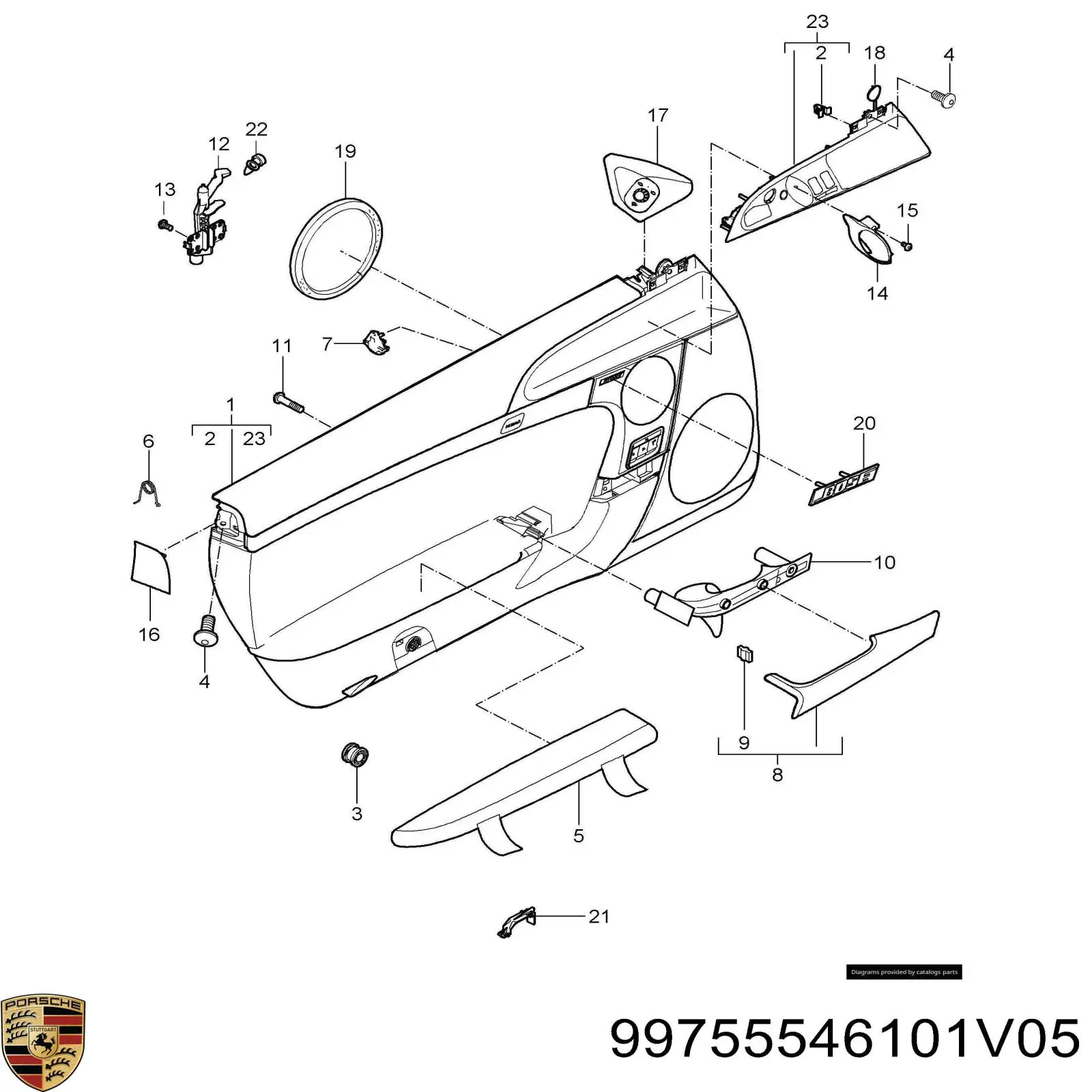  Porsche 99755546101V05 цена, от 279.50 USD