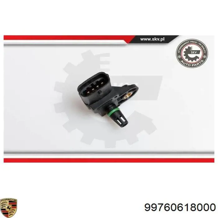 Датчик абсолютного давления в коллекторе Porsche 99760618000 цена, от 6.67 USD