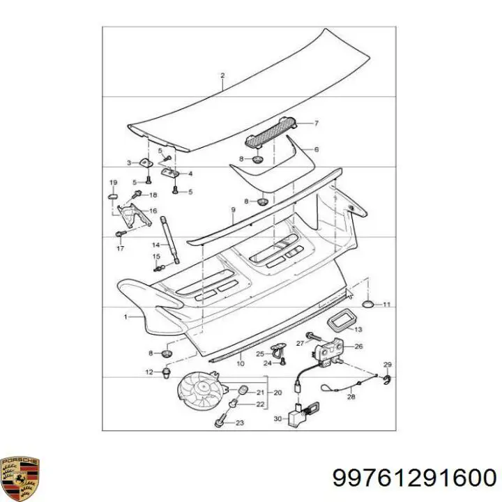 99761291600 Porsche 